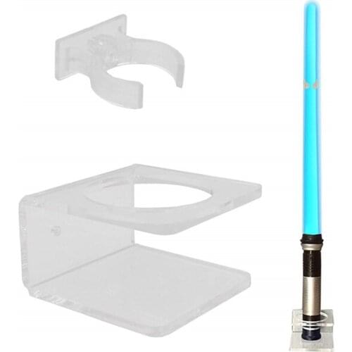 Hot 1Pcs Light Saber Stand Vertical Wall Mount Rack For Star Wars Force FX Lightsabers