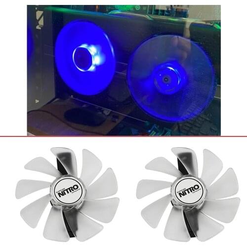 CF1015H12D FD10015M12D RX 590 580 480 470 570 GPU Cooler Fan For Sapphire RX470 RX590 RX580 RX480 RX570 NITRO SpecialEdition Fan