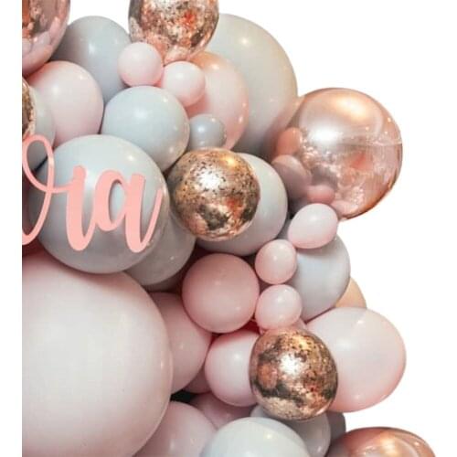 Confetti Latex Balloon Macaron Irregular Wedding Creative Party Decoration Birthday Balloons