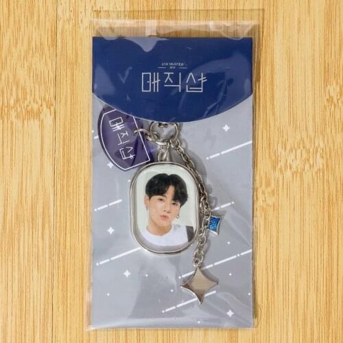 New South Korean Groups Kpop Bangtan Boys 5TH MUSTER Keychains Metal Creative Keyrings Bag Pendant Key Tings Accessories