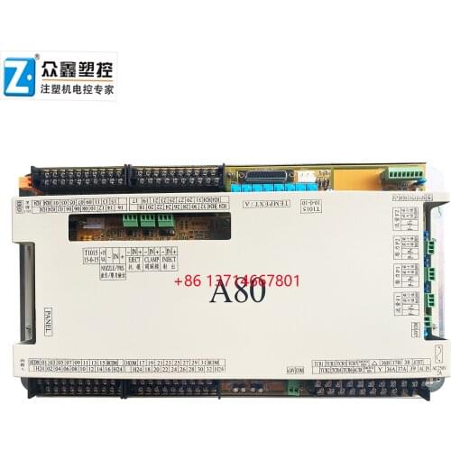 Techmation A80 controller IO board , CPU board with AD card for injection molding machine