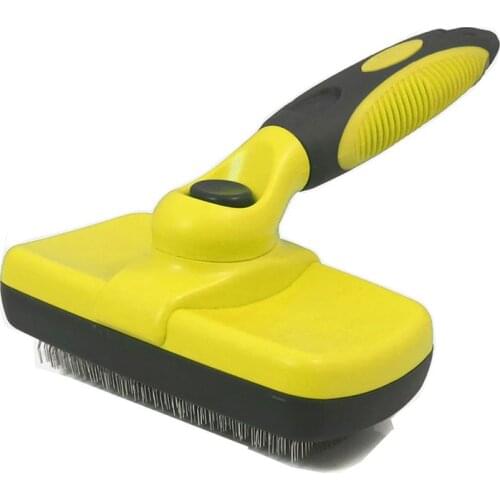 Pet Grooming Brush Comb Dog Self Cleaning Slicker Brush for Small Large Dog Cat Short Long Hair