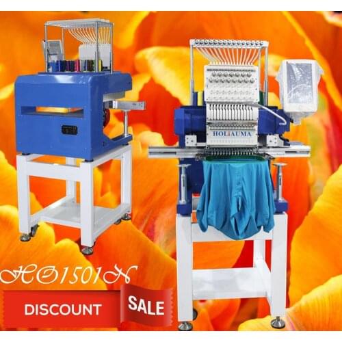 Tajima 47 head new technology NO.1 single head computer embroidery machine for hat cap clother lase shoes