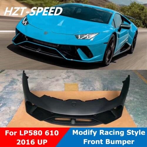 Unpaited FRP Front Bumper For Lamborghini Huracan LP580 LP610 Facelift LP640 Racing Style 2016 Up