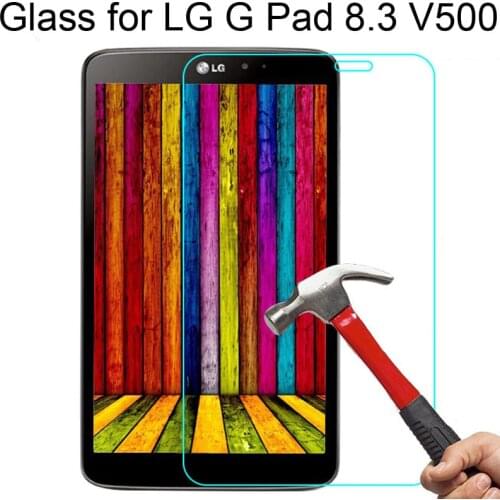 Glass film For LG G Pad 8.3 V500 tempered screen protector GPad 8.3 inch VK810 screen guard