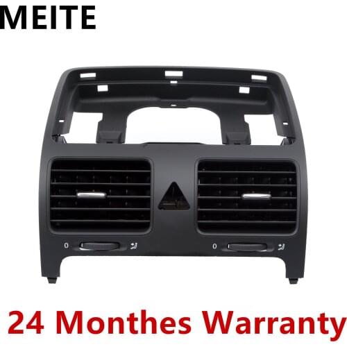 1K0819728F 1K0819728E Front Dash Central Air Outlet AirVent Coolant Part For VW Jetta Golf GTI Rabbit MK5 1K0819728H 1K0819743B
