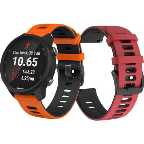 20mm Width Watch band for Samsung Galaxy Watch 42mm Strap Soft Silicone Wrist Bands for Galaxy Active/Gear S2 Classic/Gear Sport