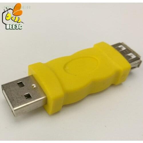 500pcs/lot 90 Degree 180 Degree USB 2.0 A Male To Female M/F Converter Adapter Connector for Laptop PC Computer Notebook