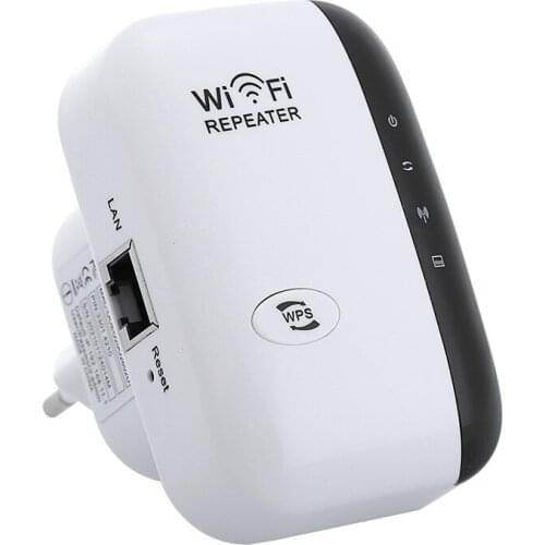 300Mbps Wireless Wi-Fi Signal Range Extender Portable 2.4Ghz Booster Extender With RJ-45 Networking Cable