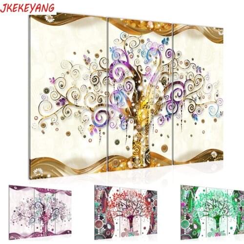 Large 5D Diy diamond painting Abstract tree Diamond Mosaic Rhinestone Embroidery cross stitch Y3562