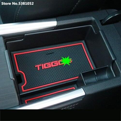 Car Central Control Storage Box Central Armrest Box Decorative Cover Trim for Chery Tiggo 8 2018 2019 2020 Accessories