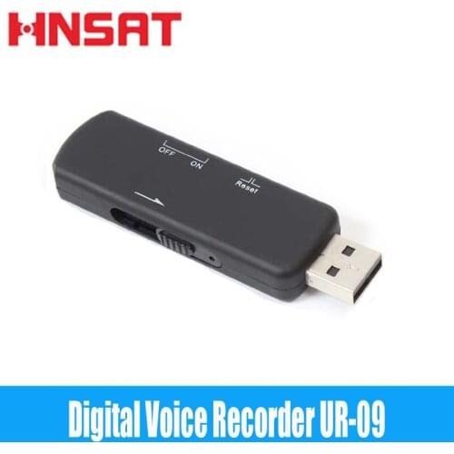 Optional 4GB 8GB 16GB USB 2.0 Flash Memory 192Kbps Digital Voice Recorder Interface Activated VOX Audio Sound Recording