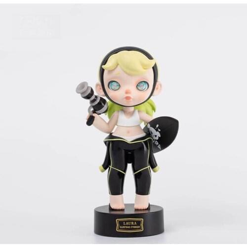 TOYCITY Laura Surf Shooter Surprise Random Toys Anime Figures Doll Cartoon Model Figurines Girl Gift Decor Birthday