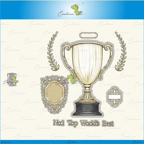 Trophy Card Shape Die Set metal cutting dies 2021 new diy molds Scrapbooking Paper Making die cuts crafts