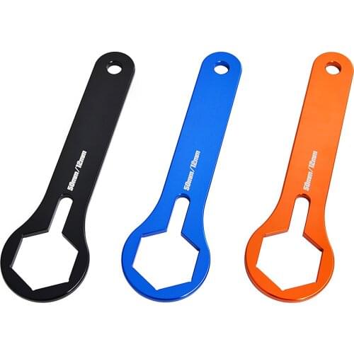 NICECNC 50mm WP Fork Cap Wrench For KTM 450 550 EXC SIX DAYS 2013 2014 2015 2016 SMR SX-F EXC-F XC-F SX XC SXF XCF EXCF