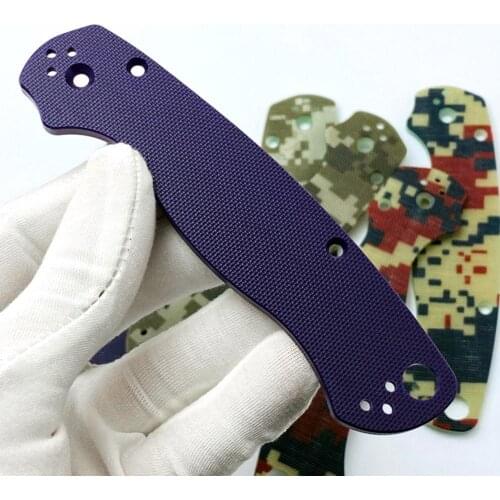 Titanium Alloy Blade Handle Patch For C81 Knife Titanium 2 Para Accessories Alloy Supplies Diy Patch H4M8