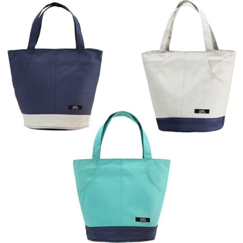 Portable Picnic Bag Thermal Insulated Lunch Box Tote Cooler Handbag Bento Pouch Dinner Container School Food Storage Bag