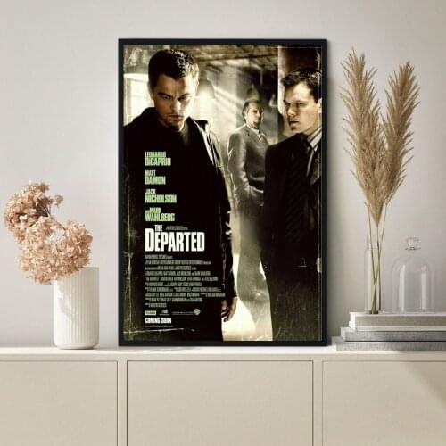 The Departed Movie Poster Canvas Print Wall Painting Home Decoration ( No Frame )