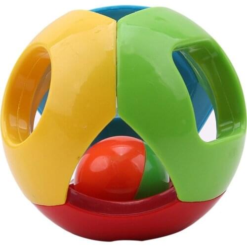 Lovely Funny Baby Rattles Plastic Music Novelty Hand Shake Bell Ring Early Learning Educational Toys Rattles toys Baby