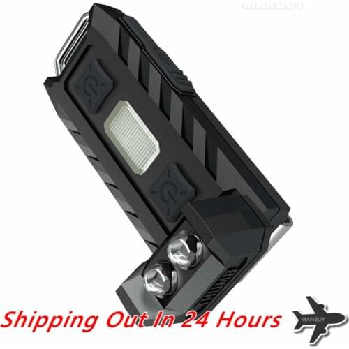 Wholesale NITECORE THUMB USB Rechargeable High Performance 2xLED Lamp Handy Versatile Tiltable Worklight Outdoor White+Red Light