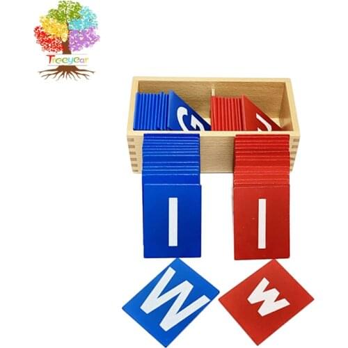 Treeyear Sandpaper Alphabet Board Montessori Toy Montessori Educational Wooden Toys Sensory Toys for Children Baby Gifts