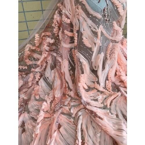 On sale French net Lace good Quality J-828815 Tulle embroidered Lace