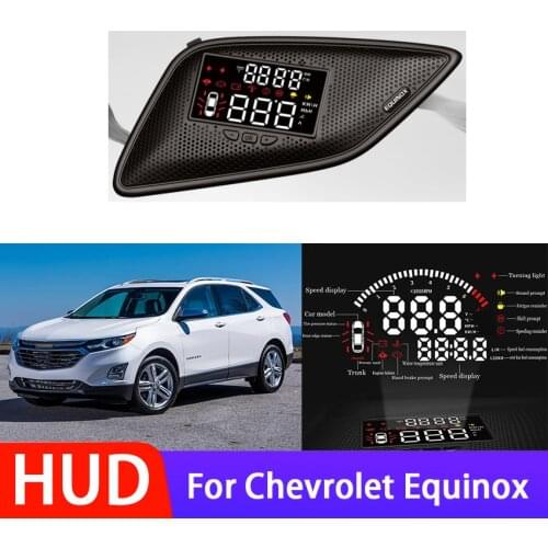 High Quality Car Head Up Display HUD For Chevrolet Equinox Electronic Accessories Safe Driving Screen Alarm System