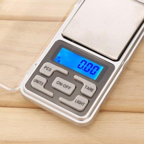 Jewelry electronic scale with English button Mini Portable pocket palm accurate 0.01g For Home And Kitchen Digital Food Scales