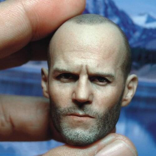 1/6 Scale Soldier Head Carving Tough Guy Jason Head Carving Version 2.0 for 12 inch action figure body