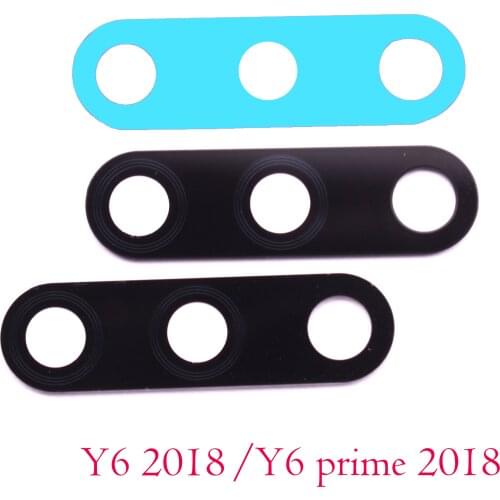 1pcs new original rear back camera glass lens for Huawei Y6 2018/Y6 prime 2018