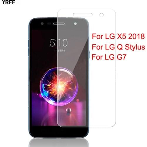 10PCS For LG X5 2018 For LG Q Stylus 2.5D 0.25mm 9H Premium Tempered Glass Protective Screen Protector Film For LG G7