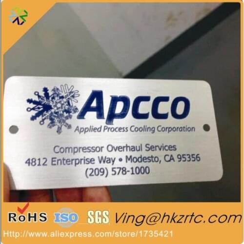 100pcs/lot)matte white/white base custom shape metal business cards