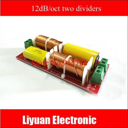12dB/oct two dividers /HI-FI 201-2 two dividers / one high and one low two divider circuit