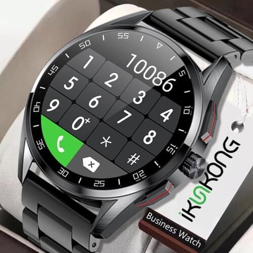 360*360 HD IPS Screen Bluetooth Call men Smart watch Heart Rate Monitor IP68 Swim Sport Smartwatch Custom Dials For Android IOS