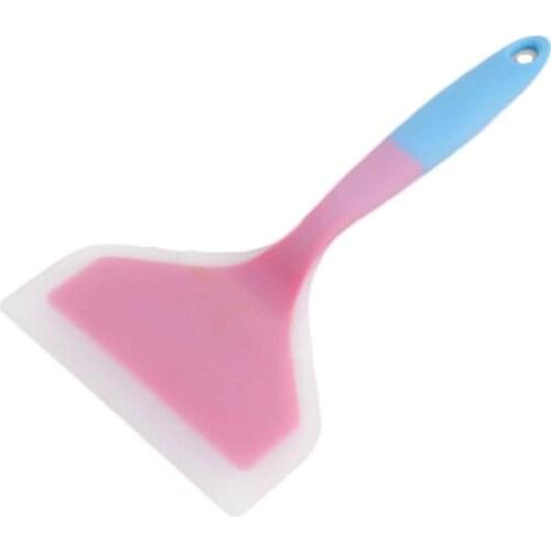 Non-stick Silicone Spatula Shovel Cooking Utensils Beef Meat Egg Spatula Kitchen Scraper Wide Pizza Shovel Kitchen Cooking Tools