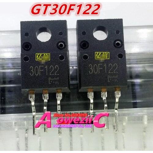 Aoweziic 100% new imported original GT30F122 30F122 TO-220F liquid crystal plasma common tubes