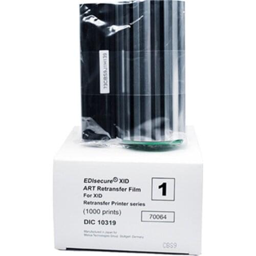 DIC10319 T-Film Color Ribbon For XID 430 570 8300 9300 Card Printer 1000 Prints 1 Roll