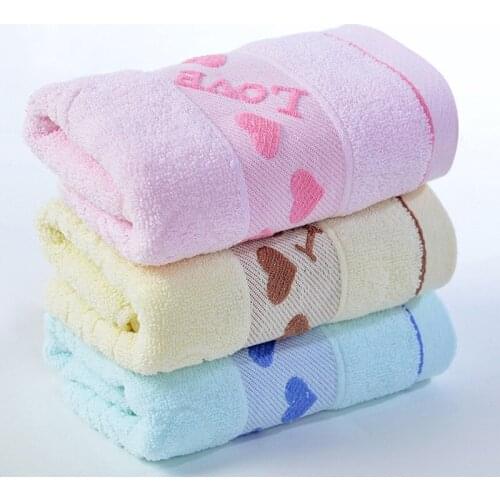 RUBYLOVE Cotton Towels For Everyones Common Love Cotton Towels High-quality Face Wash Bath Towels