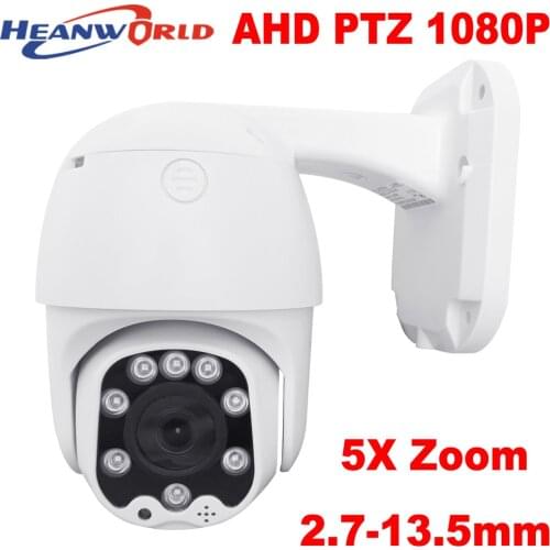 AHD Camera PTZ 1080P Optical Zoom 5X 2.7-13.5mm Lense 2.0MP Surveillance Camera Security Waterproof Analog CCTV Camera Outdoor