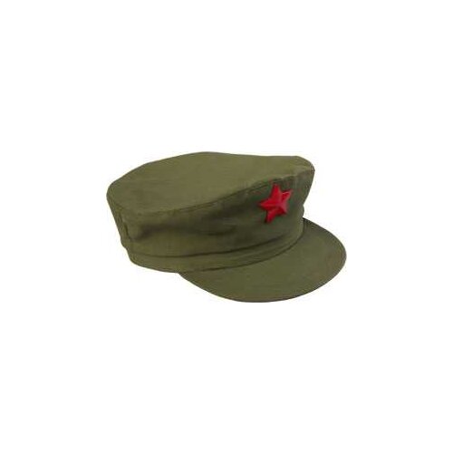 CHINA 65 MEN CANVAS LIBERATE VETERAN CAPWITH RED STAR HIGH QUALITY