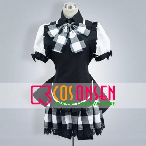 COSPLAYONSEN Nyaruko: Crawling with Love Nyaruko Nyaruratohotepu Cosplay Costume Black Set All Sizes Custom Made