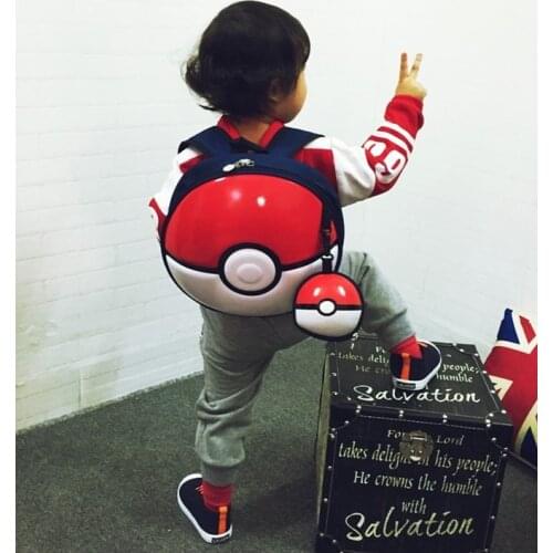 Japan style round Ball pvc backpack shield bag cosplay use Childrens gift child baby use
