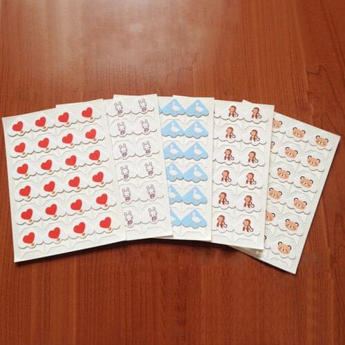 Fashion 24 pcs/lot DIY Cartoon Cute Animals Corner Cute Paper Stickers For Photo Albums Frame Decoration Scrapbooking