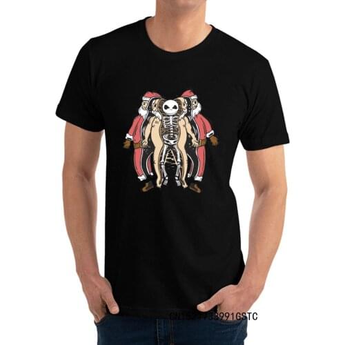 DesignPrinted Short Sleeve Tops Shirt Fall 2021 New O Neck Premium Cotton Sweatshirts Mens T Shirts Santa Clothing Shirt