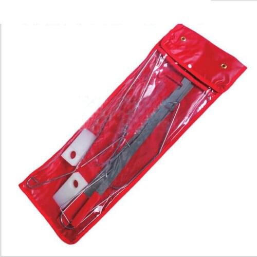 9Pcs Car Door Repair Tool Set Emergency Lock Out Unlock Door Open Tool Kit
