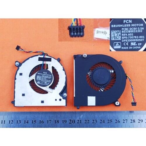 New Laptop Cooling Fan for HP 840 G1 850 G1 740 G1 ZBOOK 14(Original) PN:730792-001 DFS200005050T