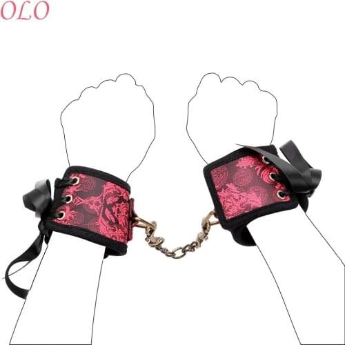 OLO Sexual Handcuffs Sex Toys For Woman Flirt Chastity Adult Games SM Bundling