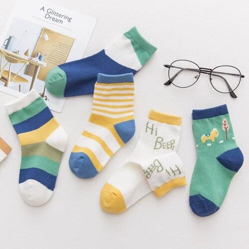 Autumn Winter Baby Kids Sock Newborn Cartoon Baby Girl Baby Boy Socks