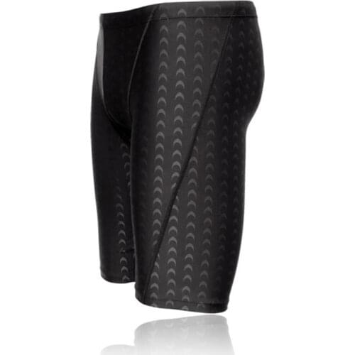 Professional Men Swimwear black swimming trunks Sharkskin swim briefs swimsuit competitive pants Summer beach Shorts