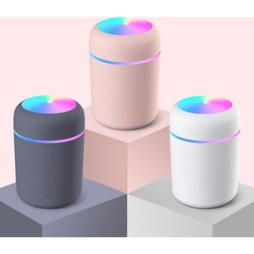 Portable Air Humidifier 300ml Ultrasonic Aroma Essential Oil Diffuser USB Cool Mist Maker Purifier Aromatherapy for Car Home